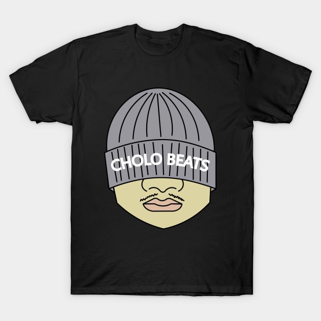 CHOLO BEATS - BIG HEAD LOGO T-Shirt by CholoBeats